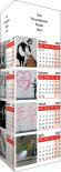 Banksy Folding Desk Calendar
