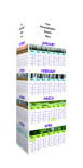 Seasons Folding Desk Calendar