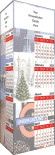 London Folding Desk Calendar