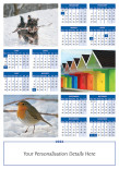 3 Photo Upload Calendar - Flat